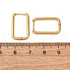 201 Stainless Steel Hoop Earrings EJEW-Z127-01G-03-5