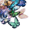  14Pcs 7 Colors Transparent Resin Pendants RESI-TA0001-94-2