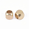 Brass Spacer Beads KK-F713-20C-4x4mm-2