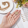  20Pcs Ion Plating(IP) 304 Stainless Steel Cable Chain Necklaces Set for Men Women MAK-NB0001-15G-4