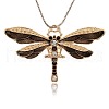 Vintage Alloy Enamel Pendants ENAM-J028-06G-1
