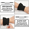 WADORN 2PCS Nylon Knit Rib Bell Sleeve Cuff DIY-WR0003-96-5