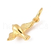 925 Sterling Silver Bird Pendants STER-R013-08G-2