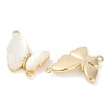Brass Micro Pave Cubic Zirconia Pendants KK-U043-33P-01-2