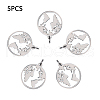 Non-Tarnish 201 Stainless Steel Pendants STAS-S105-T562D-1-5