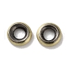 Brass Spacer Beads KK-M284-08AB-1
