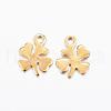 Ion Plating(IP) 304 Stainless Steel Charms STAS-H370-01G-2
