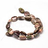 Natural Ocean Jasper Beads Strands G-P071-95-2