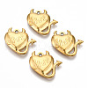 Ion Plating(IP) 201 Stainless Steel Pendants STAS-N098-138LG-2