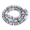 Handmade Millefiori Glass Beads Strands LAMP-T021-27B-03-2