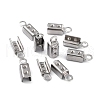 Tarnish Resistant 304 Stainless Steel Folding Crimp Ends X-STAS-R065-36-5