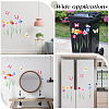 PVC Self Adhesive Wall Decorative Stickers STIC-WH0002-036-5