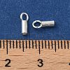 925 Sterling Silver Cord Ends STER-P055-01B-S-3