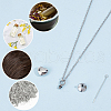 CREATCABIN Stainless Steel Urn Ashes Necklace NJEW-CN0001-03P-6