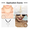 Fashewelry 2 Sets 2 Colors Zinc Alloy Pendants ALRI-FW0001-02-17