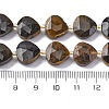 Natural Tiger Eye Beads Strands G-P570-E04-02-5