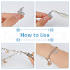 SUPERFINDINGS 60Pcs Alloy Pendants ALRI-FH0001-21B-4
