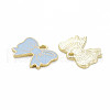 Alloy Enamel Pendants PALLOY-S181-043-NR-3