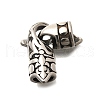 304 Stainless Steel Fold Over Clasps STAS-R140-14AS-02-1