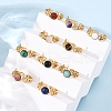 304 Stainless Steel Open Cuff Rings RJEW-A071-04G-1