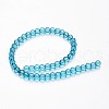 Glass Round Bead Strands GLAA-I028-8mm-08-2