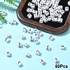 Acrylic Horizontal Hole Letter Beads OACR-YW0002-08C-1