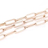 Ion Plating(IP) 304 Stainless Steel Paperclip Chains CHS-H031-02RG-1