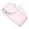 1Box ABS Plastic Imitation Pearl Dome Cabochons SACR-PH0001-49-3