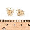 Brass Micro Pave Cubic Zirconia Pendants KK-B133-05G-03-3