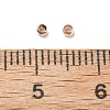 Brass Crimp Beads KK-E002-RG-3
