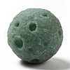 Natural Green Aventurine Carved Gemstone Celestial Full Moon Gemstone Sphere Specimen G-C244-09B-2