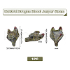 SUNNYCLUE Natural Dragon Blood Pendants G-SC0001-20C-2