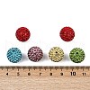 Pave Disco Ball Beads RB-Q195-14mm-M-2