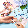 27Pcs 9 Colors Korean Waxed Polyester Cord Necklace Making NJEW-TA00166-16