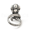316 Stainless Steel Snake Finger Ring RJEW-C030-05G-AS-2