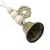 Iron Bell Hanging Ornaments HJEW-JM02523-02-4