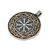 316 Surgical Stainless Steel Pendants STAS-D304-11AS-2