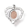 Synthetic Goldstone Pendants G-I322-04P-08-4