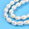 Natural Cultured Freshwater Pearl Beads Strands PEAR-N012-04V-4