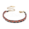 Handmade Glass Seed Beaded Bracelets for Women BJEW-MZ00158-01-3