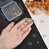 Beebeecraft 20Pcs 304 Stainless Steel Ring Stud Earring Findings STAS-BBC0005-22G-3