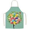 Cute Easter Egg Pattern Polyester Sleeveless Apron PW-WG98916-44-1
