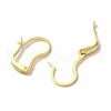 Brass Hoop Earring Findings FIND-Z039-30G-2