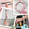 SUNNYCLUE 50Pcs Round with Petal Round Silicone Focal Beads SIL-SC0001-99-5