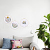 Globleland DIY Flower Embroidery Kits DIY-GL0004-115-6