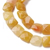 Natural Topaz Jade Beads Strands G-K359-B10-01-4