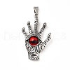 Tibetan Style Alloy Pendants TIBE-G021-01AS-2