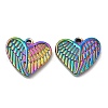 304 Stainless Steel Pendants STAS-Z041-18RC-1