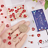 SUNNYCLUE 60Pcs 2 Styles Alloy Enamel Pendants ENAM-SC0005-25-3