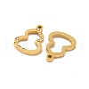 Ion Plating(IP) 304 Stainless Steel Pendants STAS-S135-14G-2